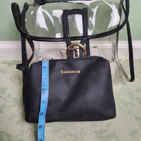 ❗️NWT❗️Rampage Transparent Stadium Handbag with Detachable Multifunction… - Picture 12 of 15